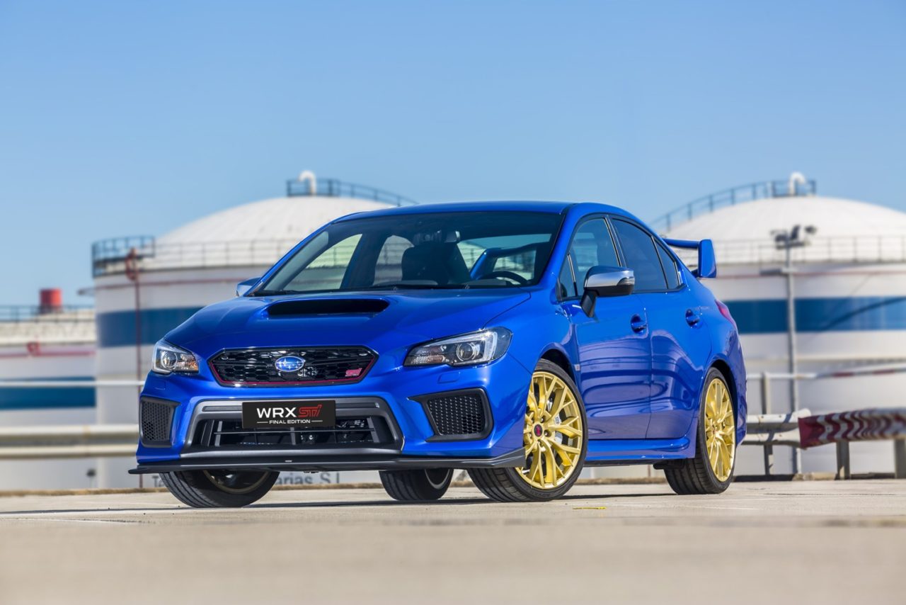 Subaru WRX STI Final Edition termina la cuarta generación