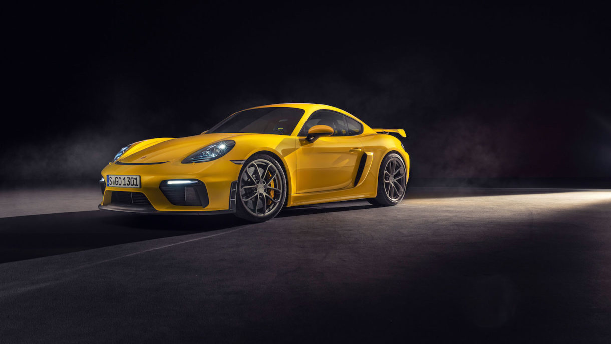 El Porsche Cayman Gt Ya Ha Hecho Gala De Su Sonido