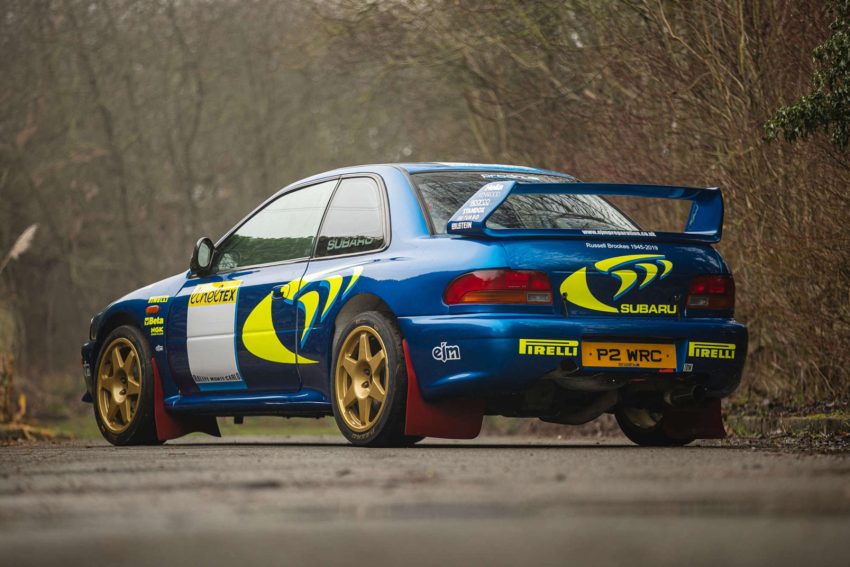 Un Subaru Impreza Pilotado Por Mcrae Sale A Subasta