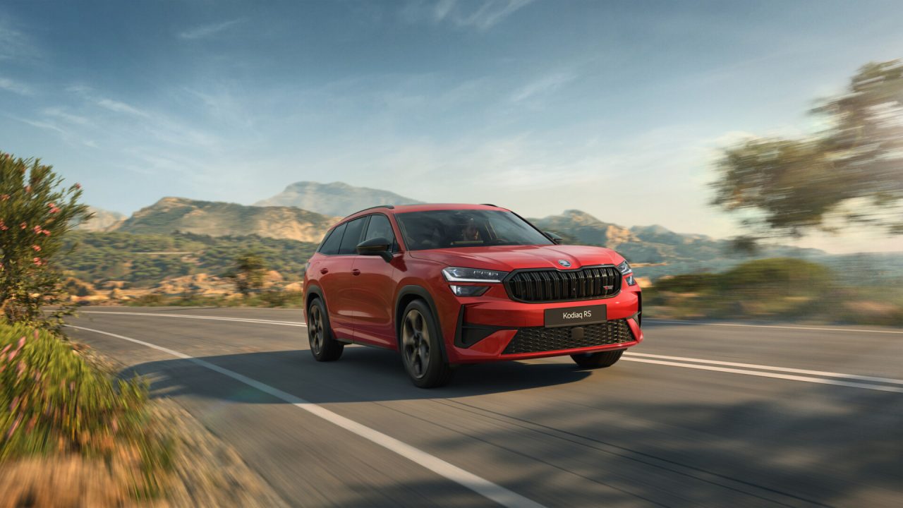 Škoda presenta a la versión RS del Kodiaq