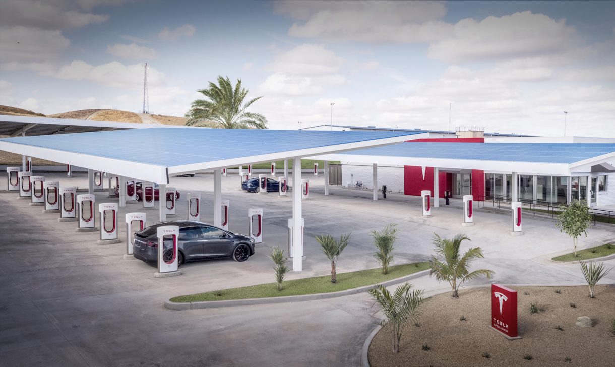 La red de Supercargadores de Tesla cuenta ya con 5 mil estaciones