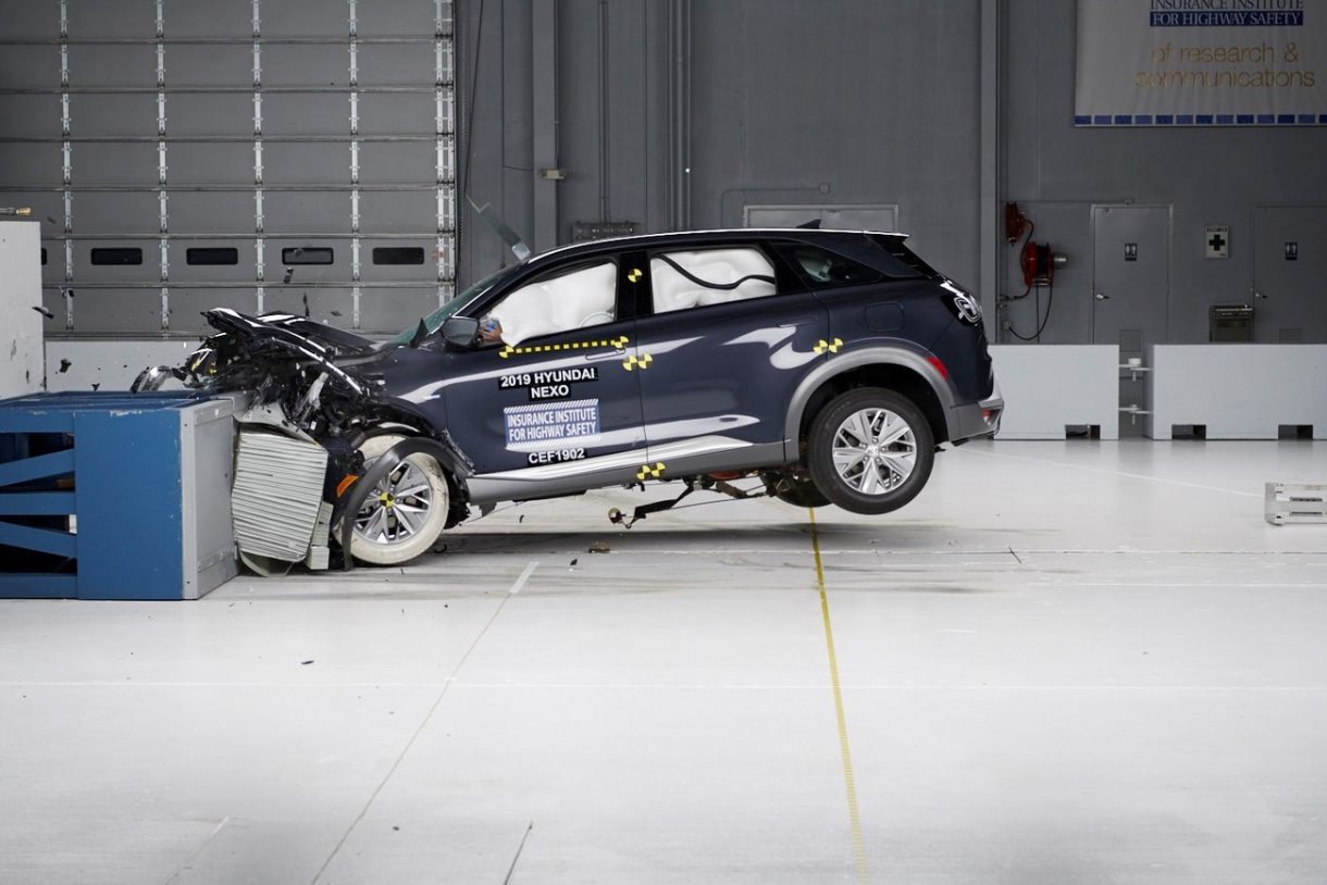 El Hyundai Nexo con pila de combustible de hidrógeno aprueba el test de impacto
