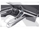El interior del Porsche Taycan integrará hasta cinco pantallas