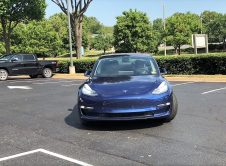 Tesla Model3 Blue Smart Summon