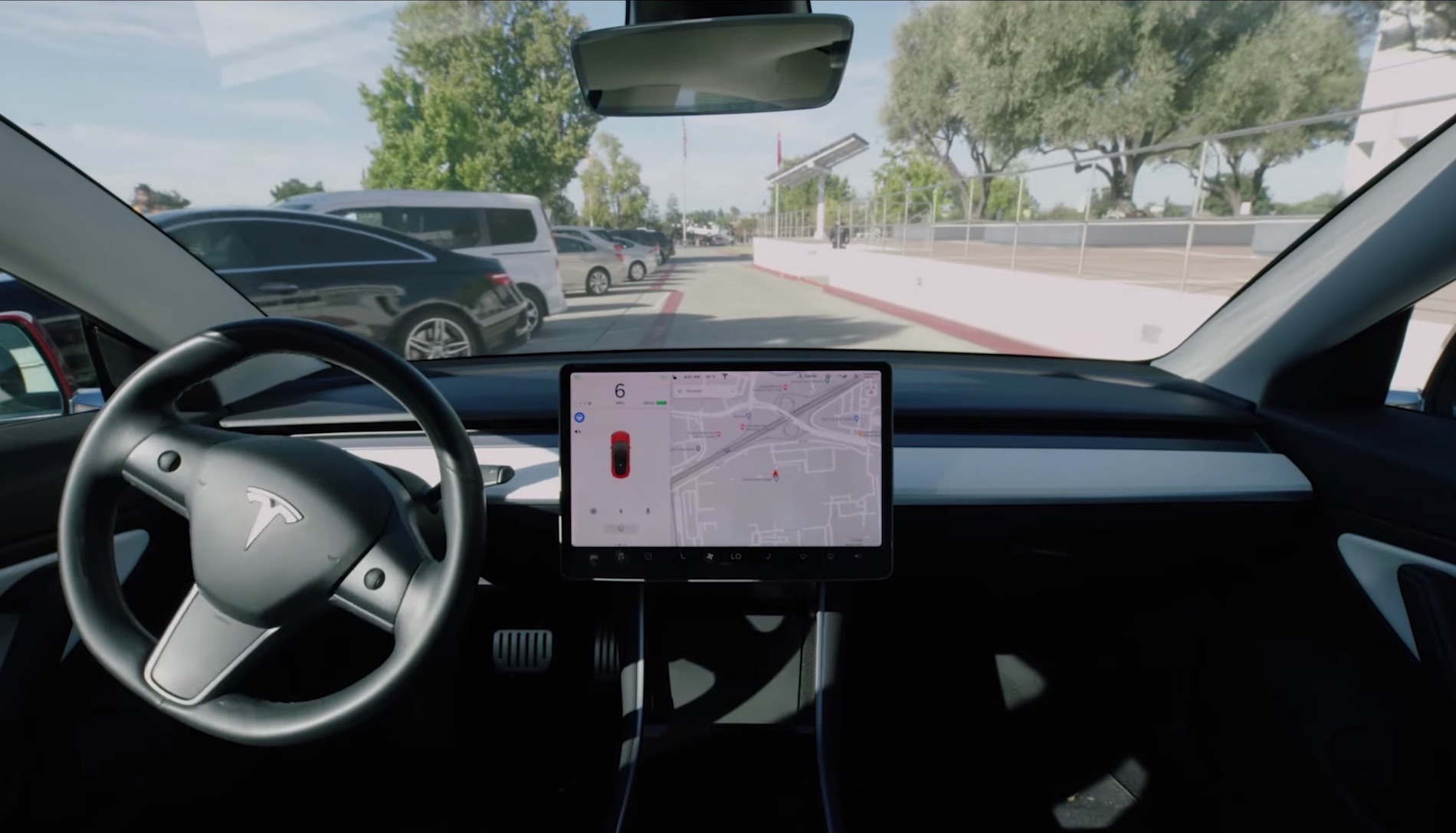 Tesla Model3 Smart Summon