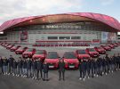 El Atletico de Madrid recibe sus nuevos SUV híbridos