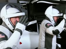 Tesla Model X Spacex Astronauts