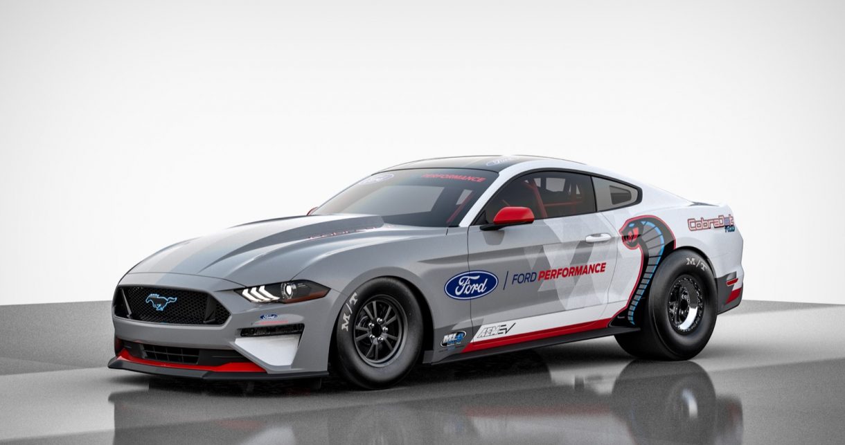 Ford Mustang Cobra Jet: ¡1.400 CV para el primer dragster eléctrico de Ford!