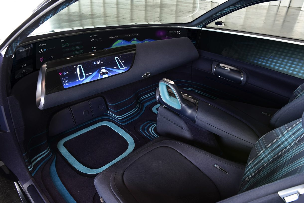 Hyundai Prophecy EV: nuevas imágenes del interior