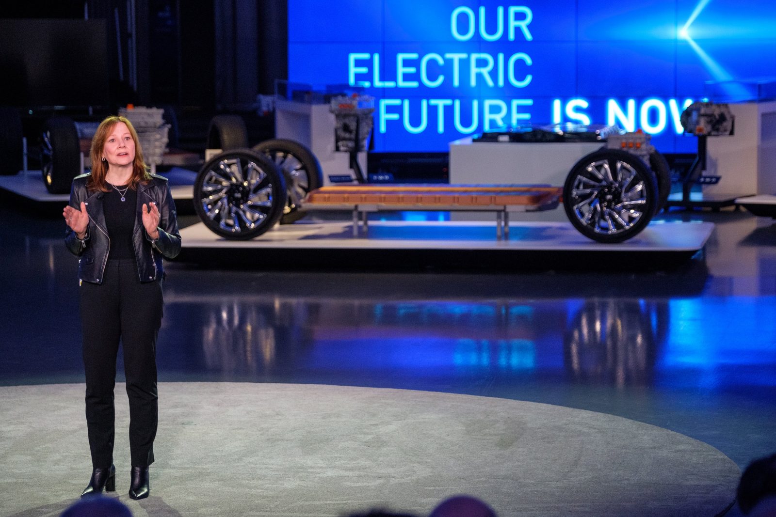 Mary Barra Ev Day Driving ECO