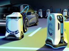 robots carga coche eléctrico