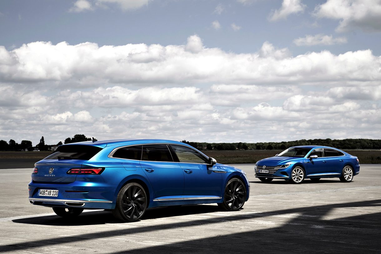 Volkswagen Arteon eHybrid now PHEV sedan or Shooting Break