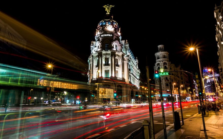 Madrid Callao Night