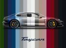 La discrección no será el fuerte de los Porsche Taycan que pasen por el banco de pintura de Porsche Exclusive Manufaktur