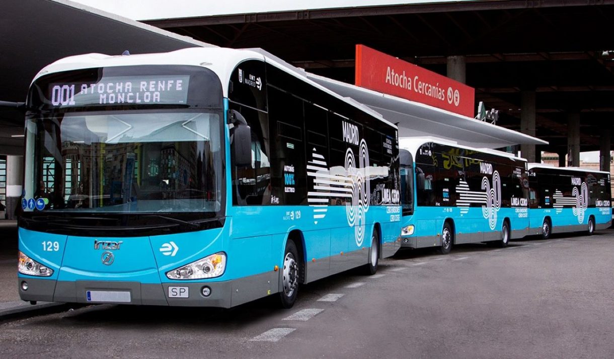 20 autobuses eléctricos más de Irizar circularán por las calles de Madrid