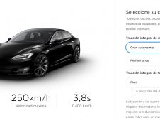 Tesla Model S Gran Autonomia Octubre 2020
