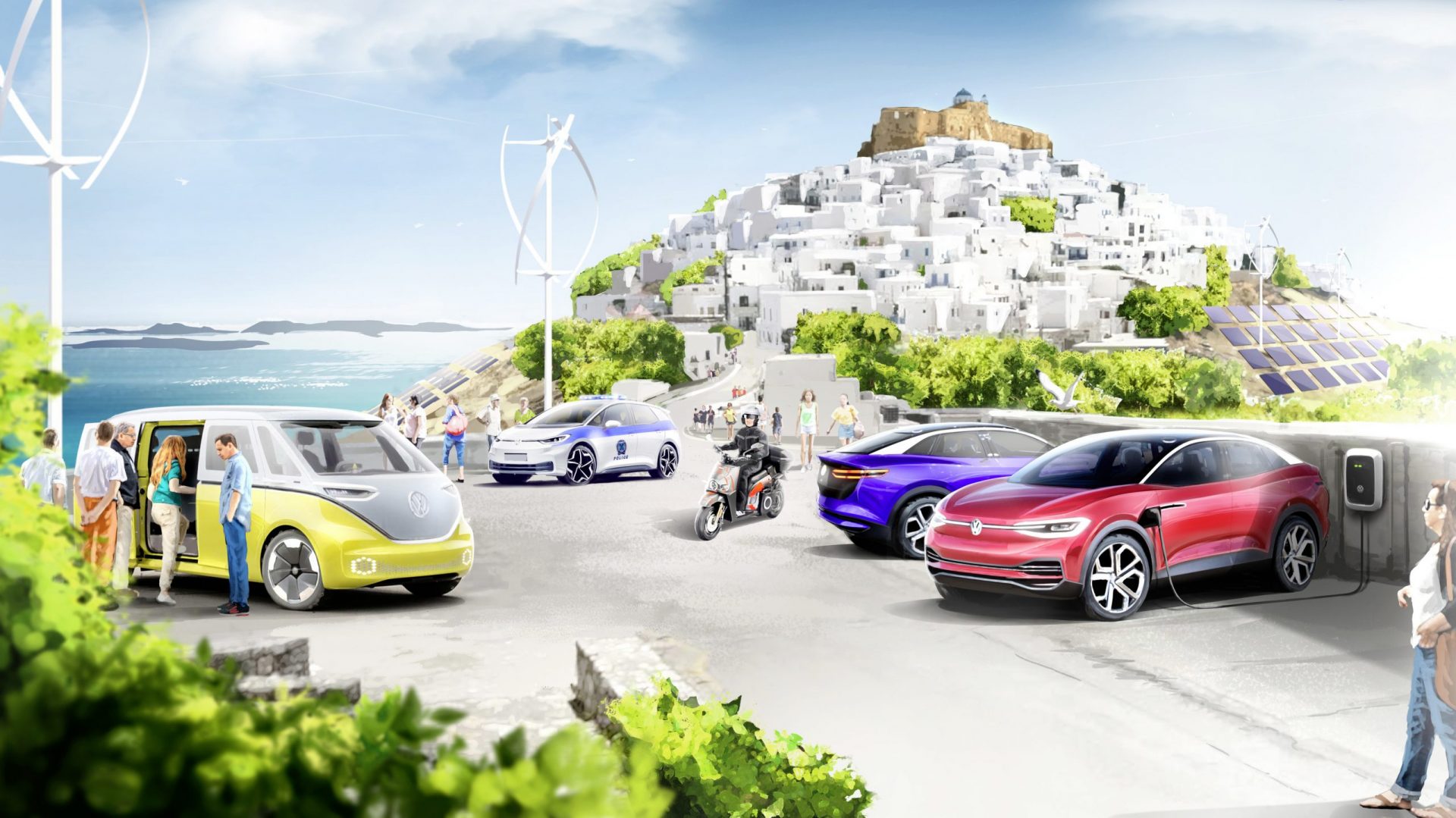 Volkswagen Group And Greece To Create Model Island For Climate N