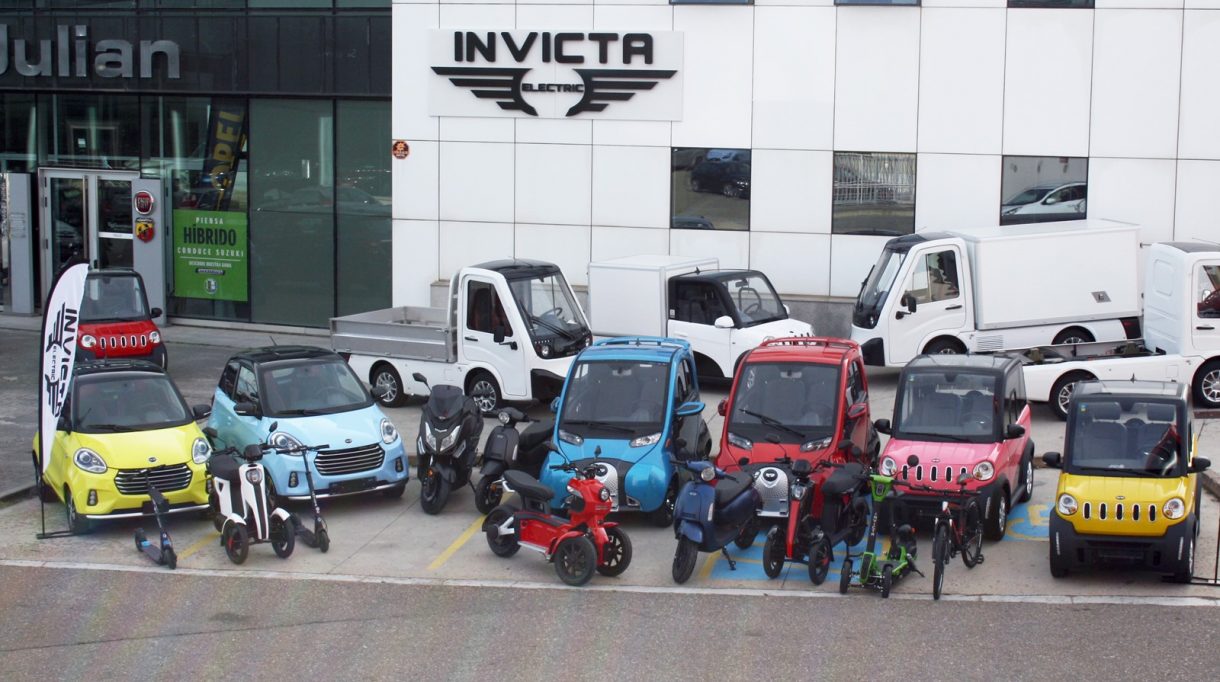 Invicta Electric presenta su oferta de vehículos eléctricos para la nueva movilidad