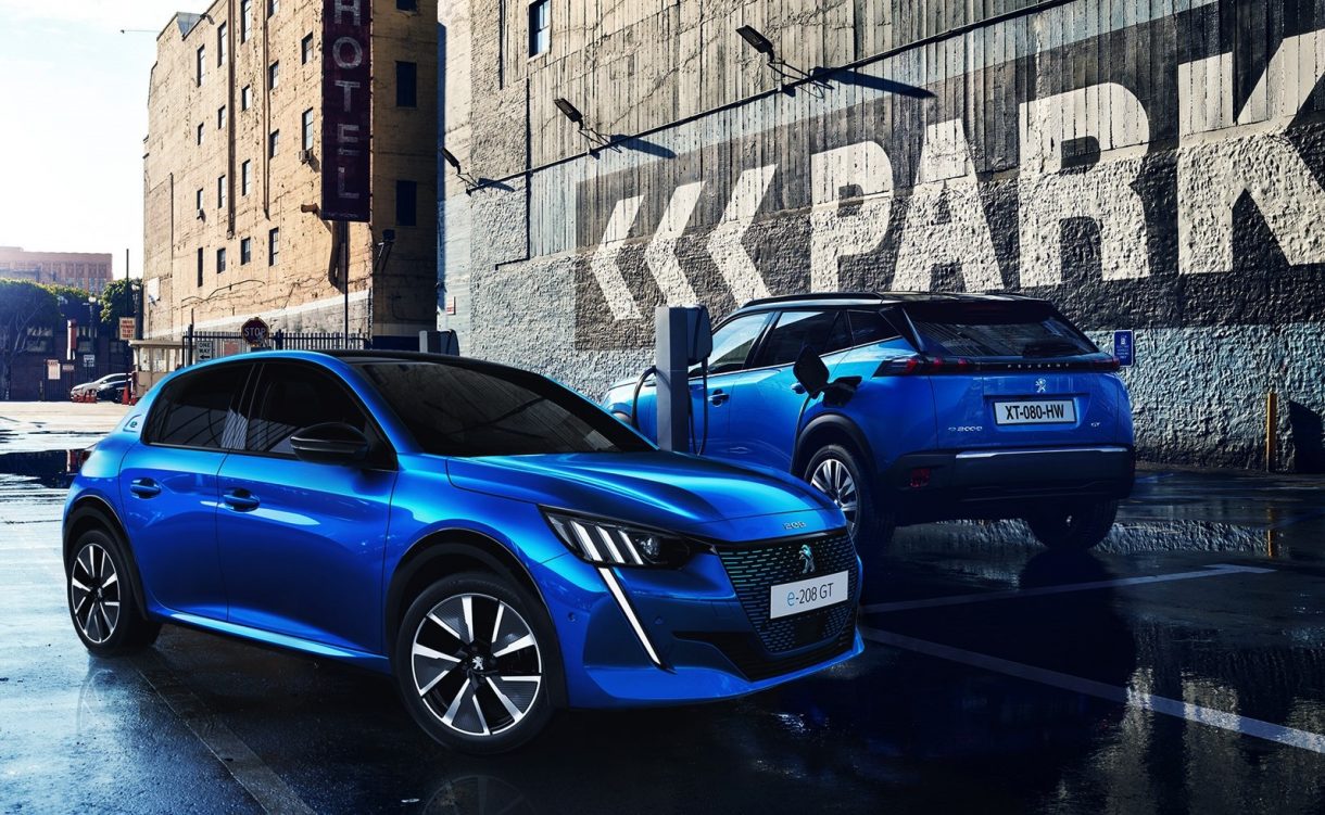 Peugeot incrementa la autonomía de sus eléctricos e-208 y e-2008