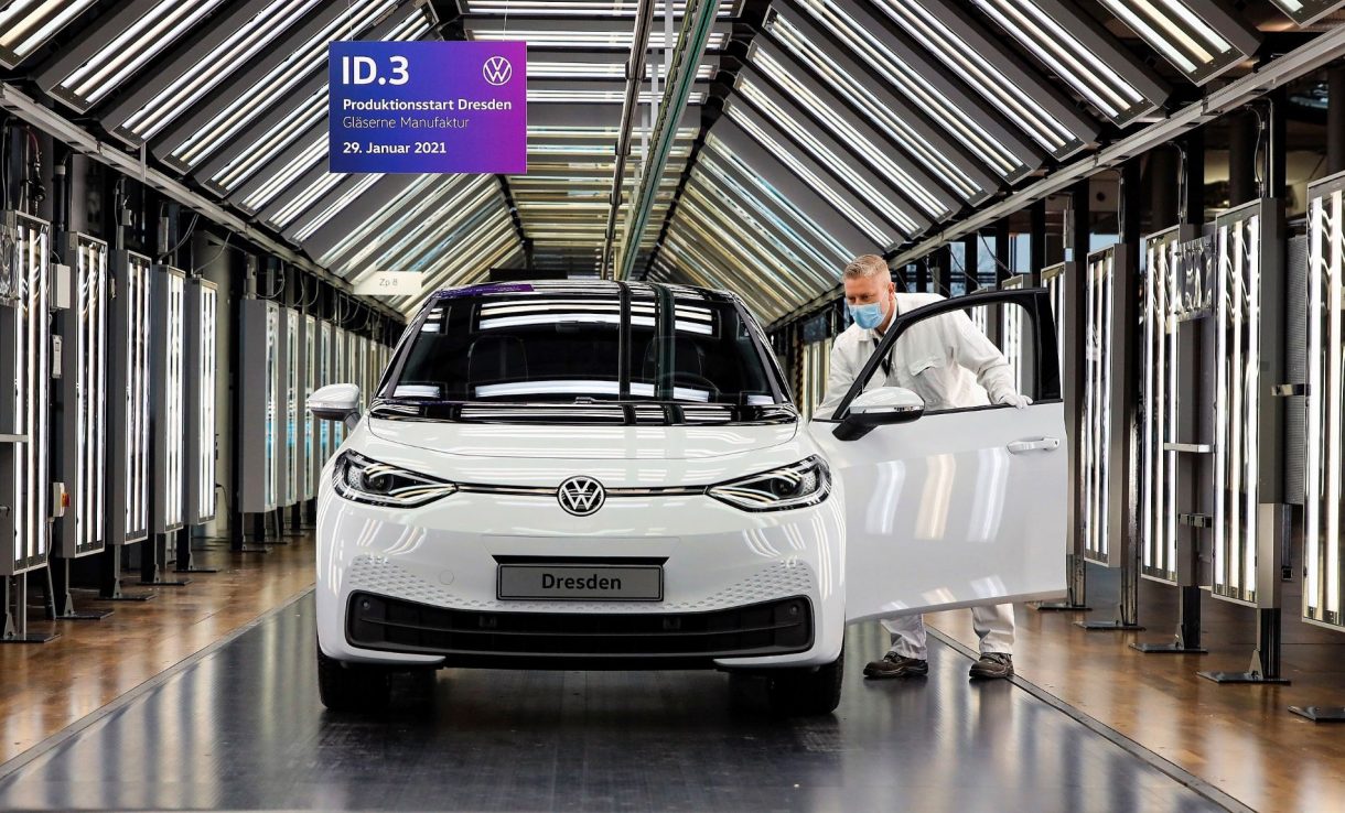 Volkswagen podría dejar de producir el ID.3 en Dresden