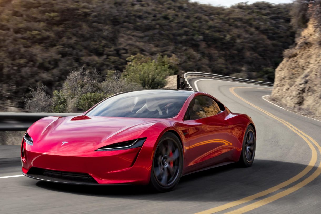 Tesla roadster production sales
