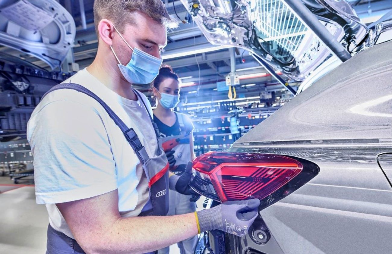 Audi Zwickau Q4 Production Back