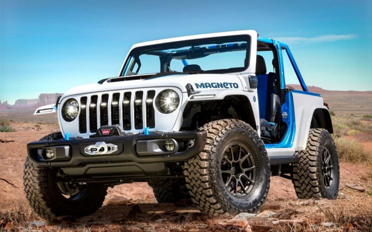 Jeep Wrangler Magneto: el mítico 4×4 americano ahora totalmente eléctrico