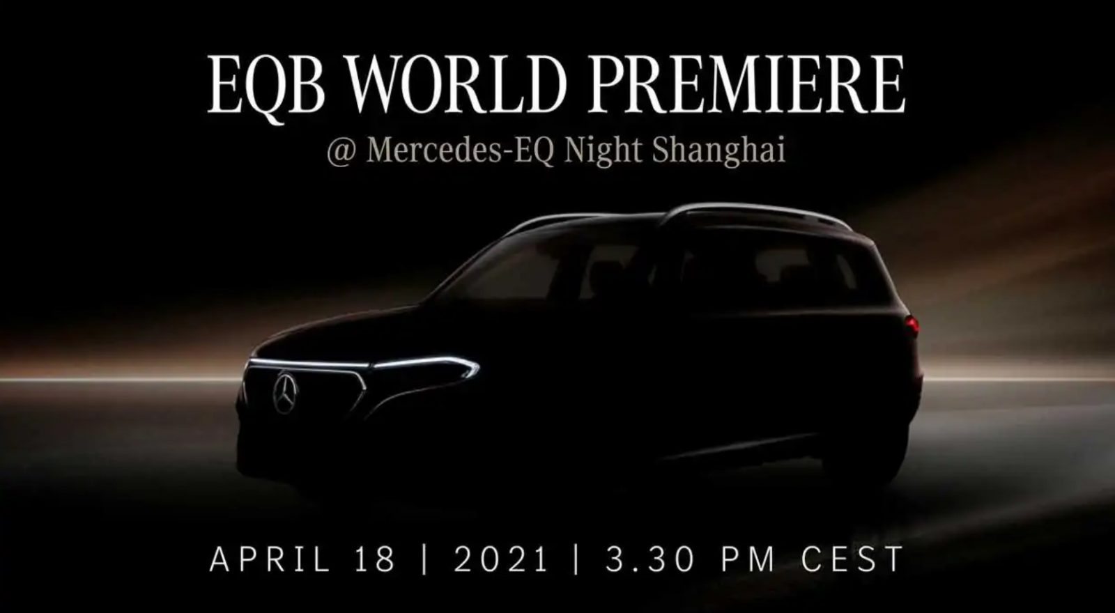 Mercedes-Benz to unveil EQB compact SUV this Sunday