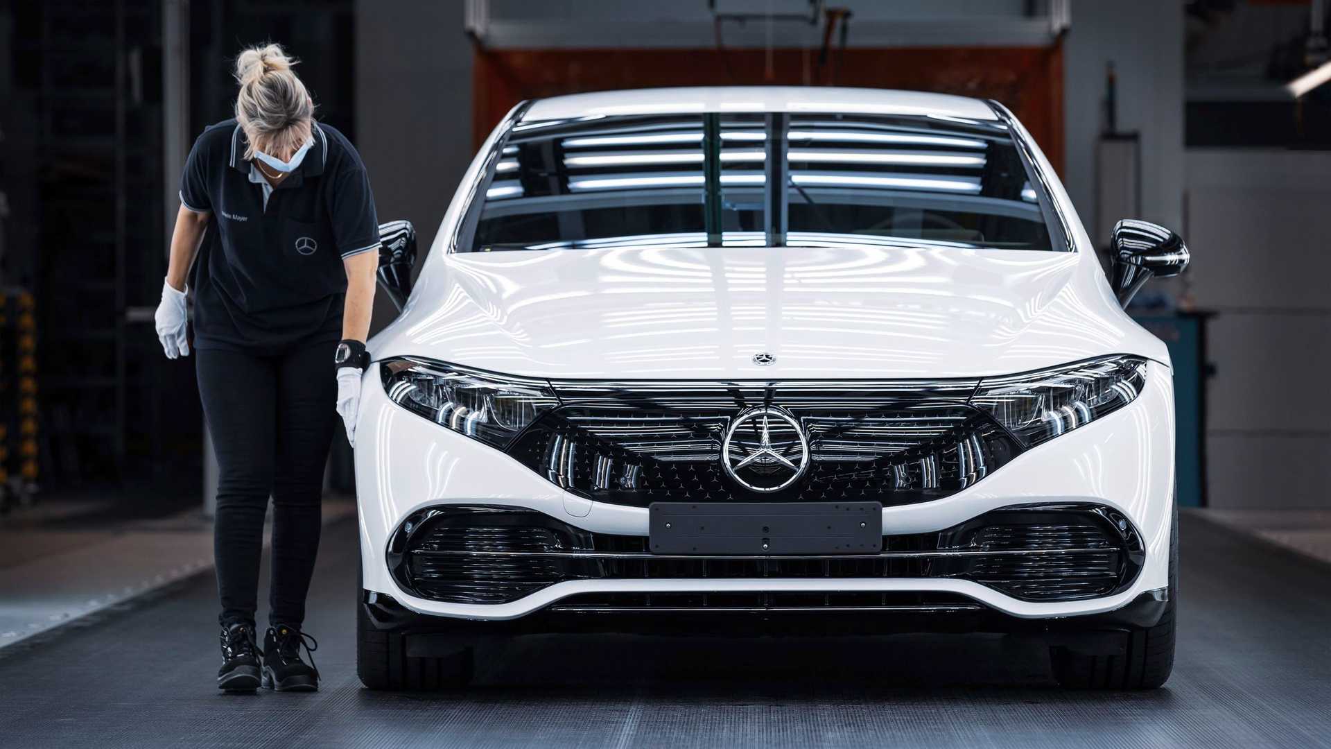 Mercedes Benz Eqs Production Factory 56