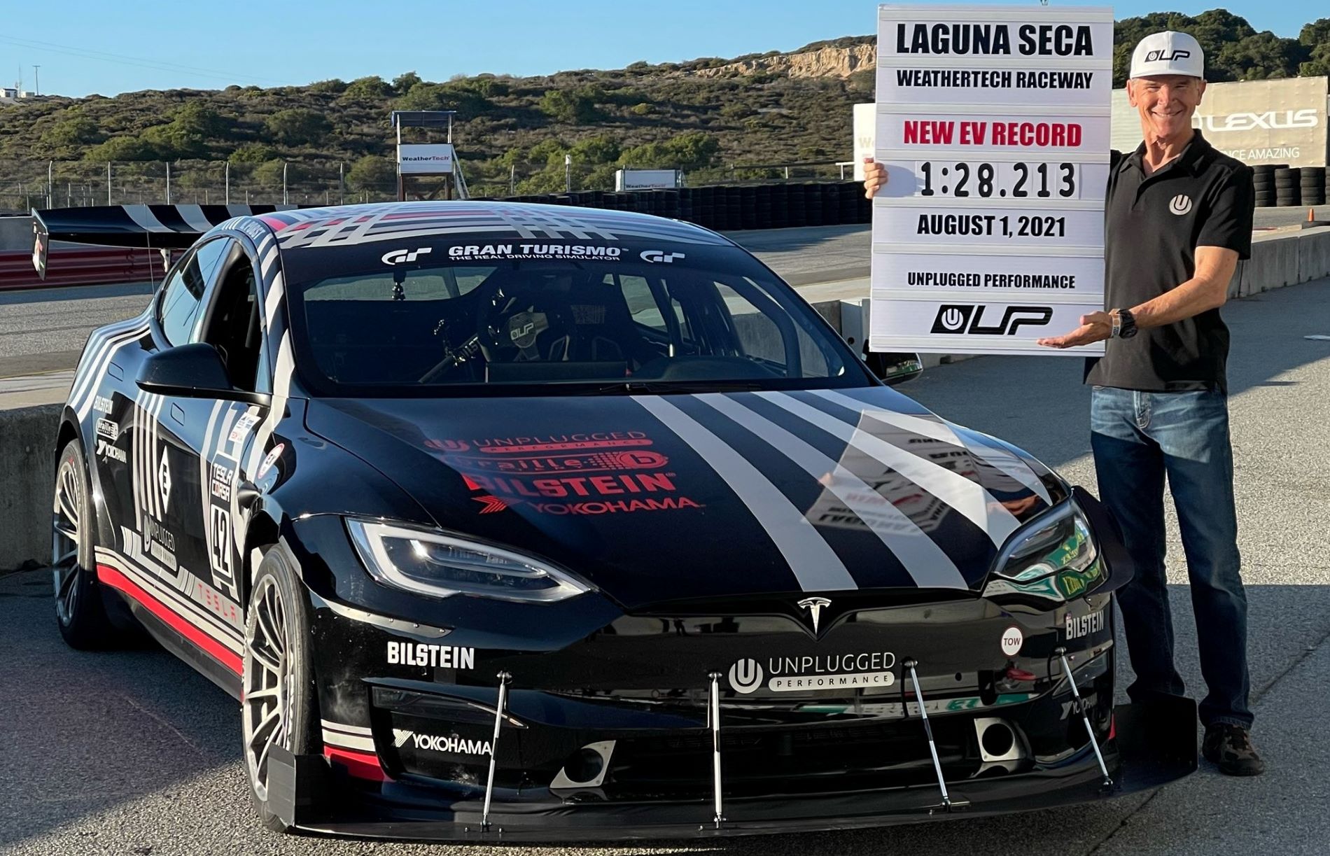 Tesla Model S Plaid Laguna Seca Record