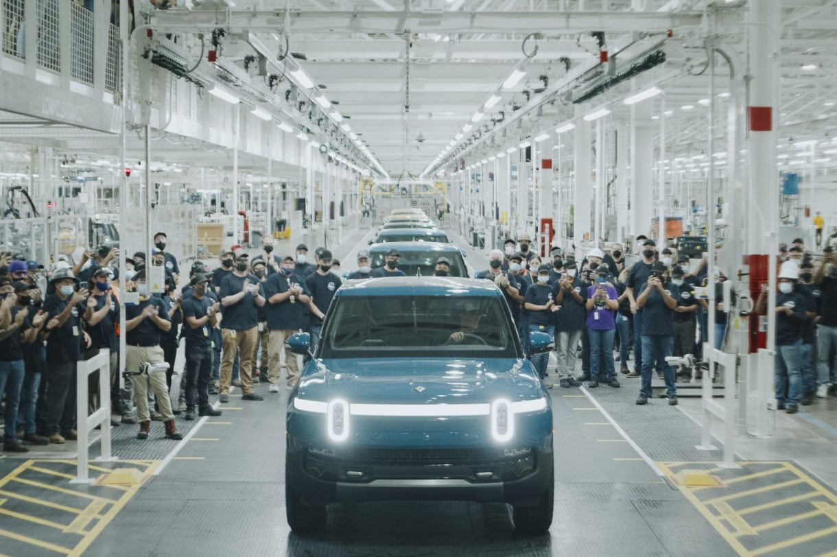 Incremento notable de la producción de Rivian en el segundo trimestre