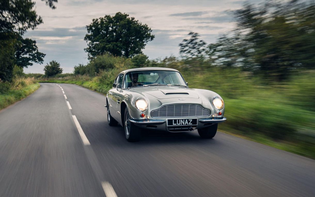 ¡Los clásicos también se electrifican! Mira este Aston Martin DB6