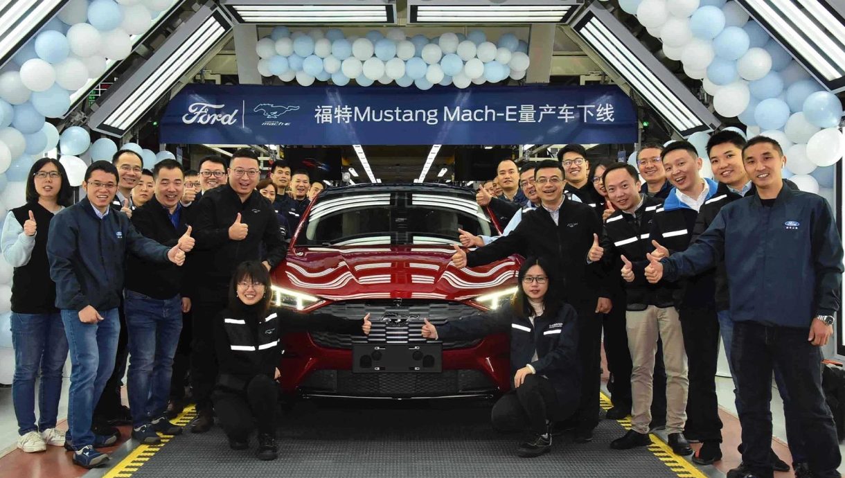 Ford inicia la producción del Mustang Mach-E en China