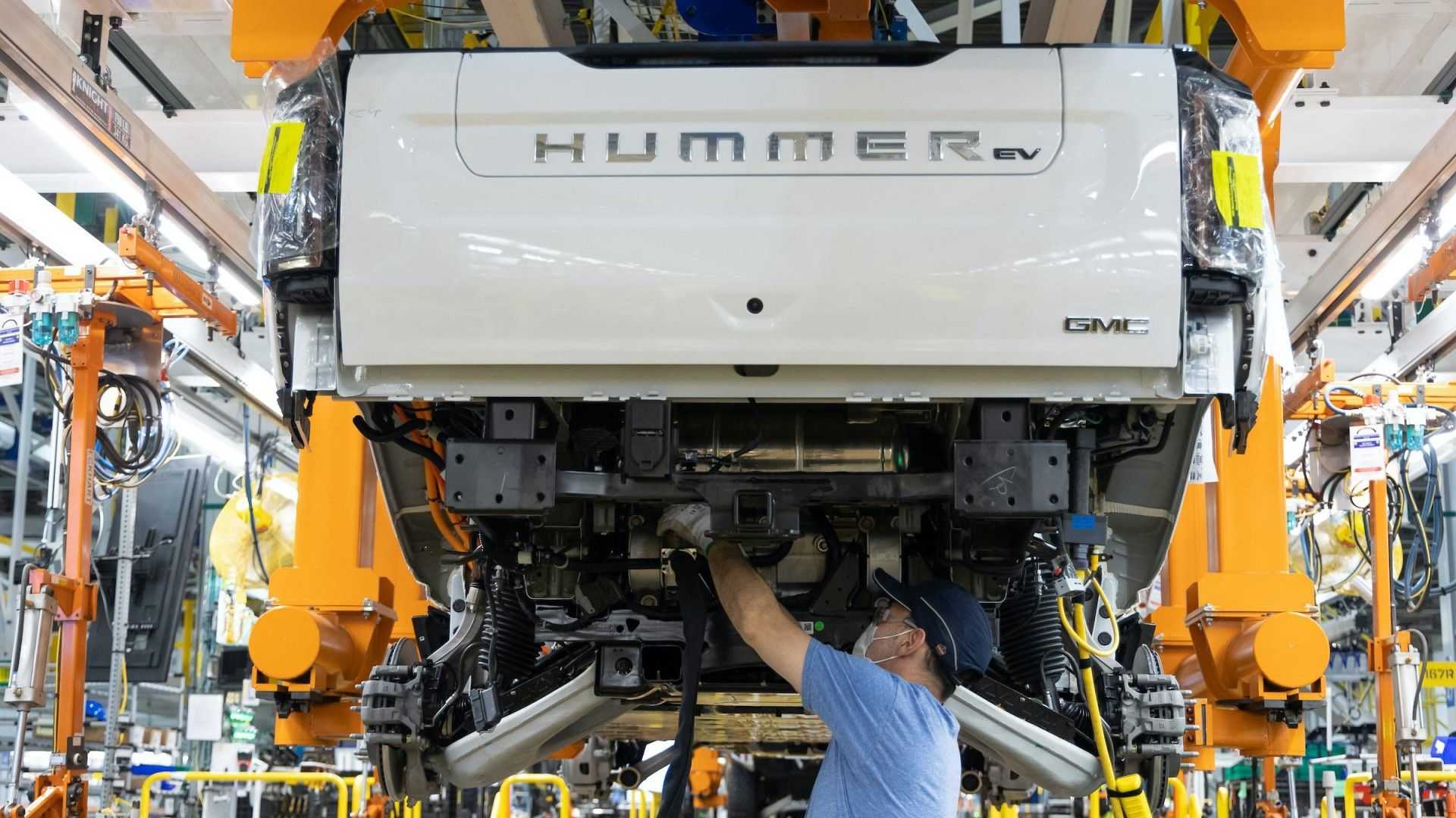 Gmc Hummer Ev Production Back