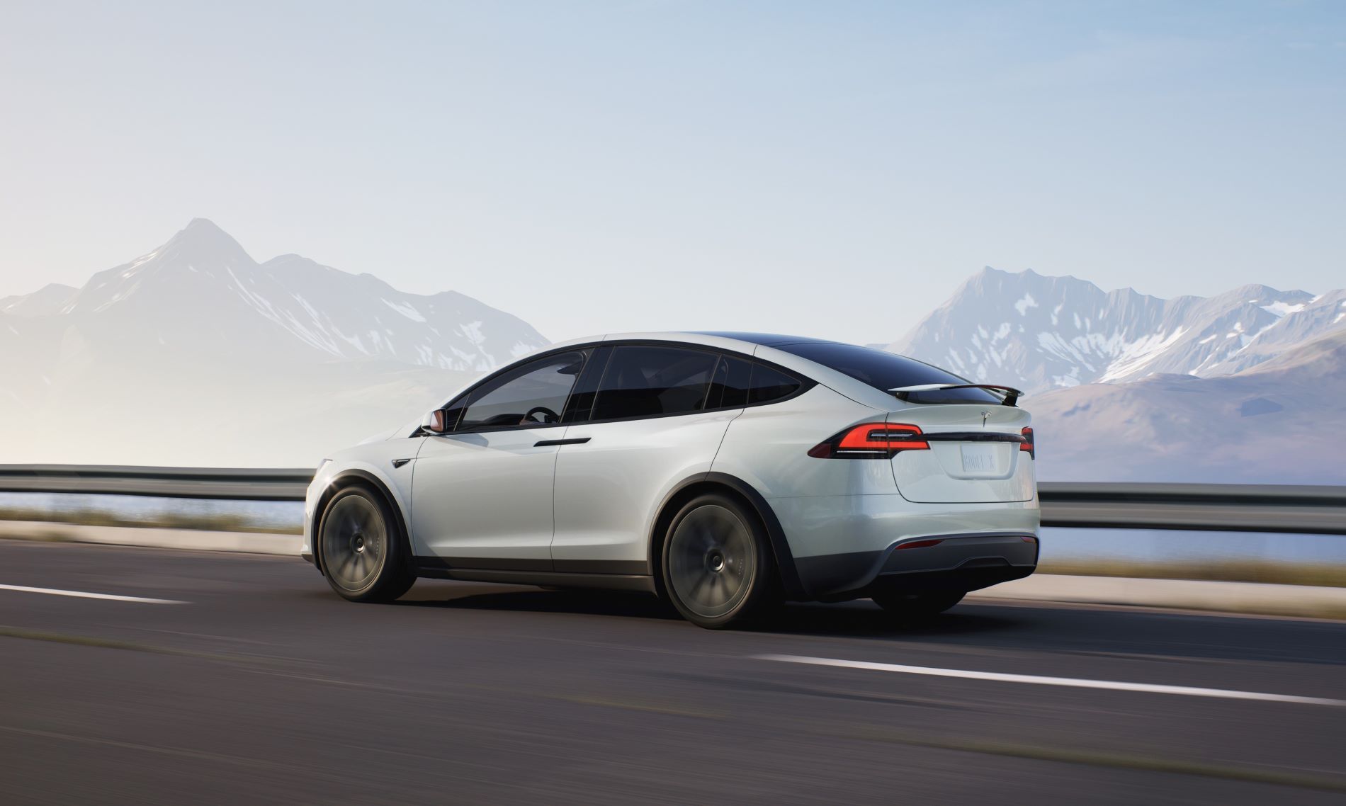 Tesla Model X 2022 Back