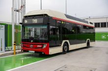 Barcelona recibe el primer autobús urbano de hidrógeno