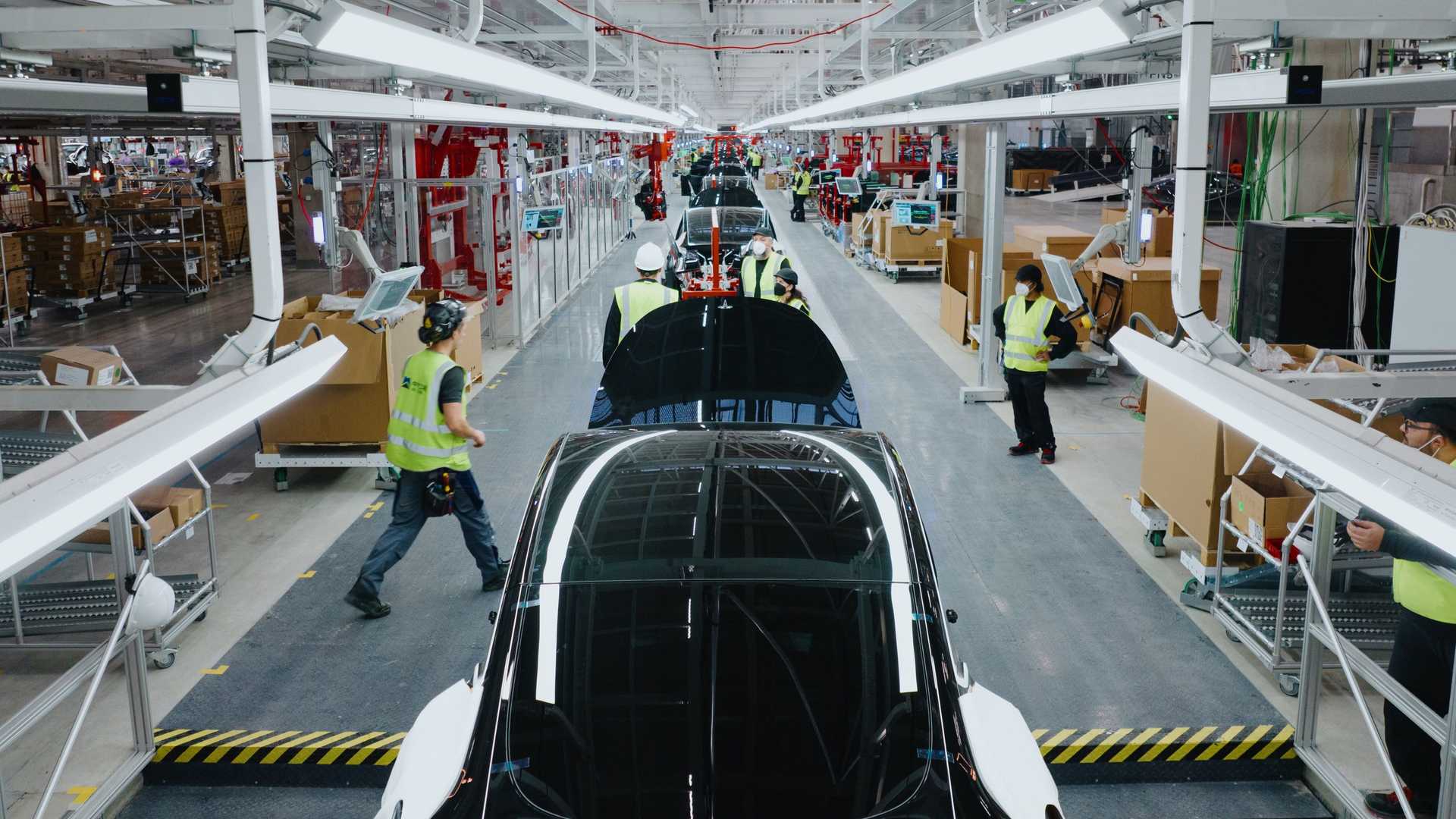Tesla Gigaberlin Production 2