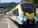 Alemania inaugura una línea férrea con un tren con baterías