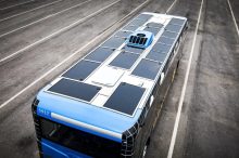 Empieza a rodar en Múnich el primer autobús alimentado con placas solares