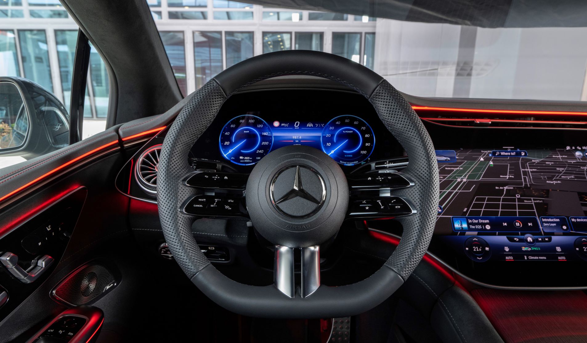 Mercedes Benz Eqe 500 Interior