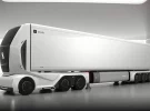 Einride presenta el E-Trailer, un futuro vehículo de transporte pesado eléctrico