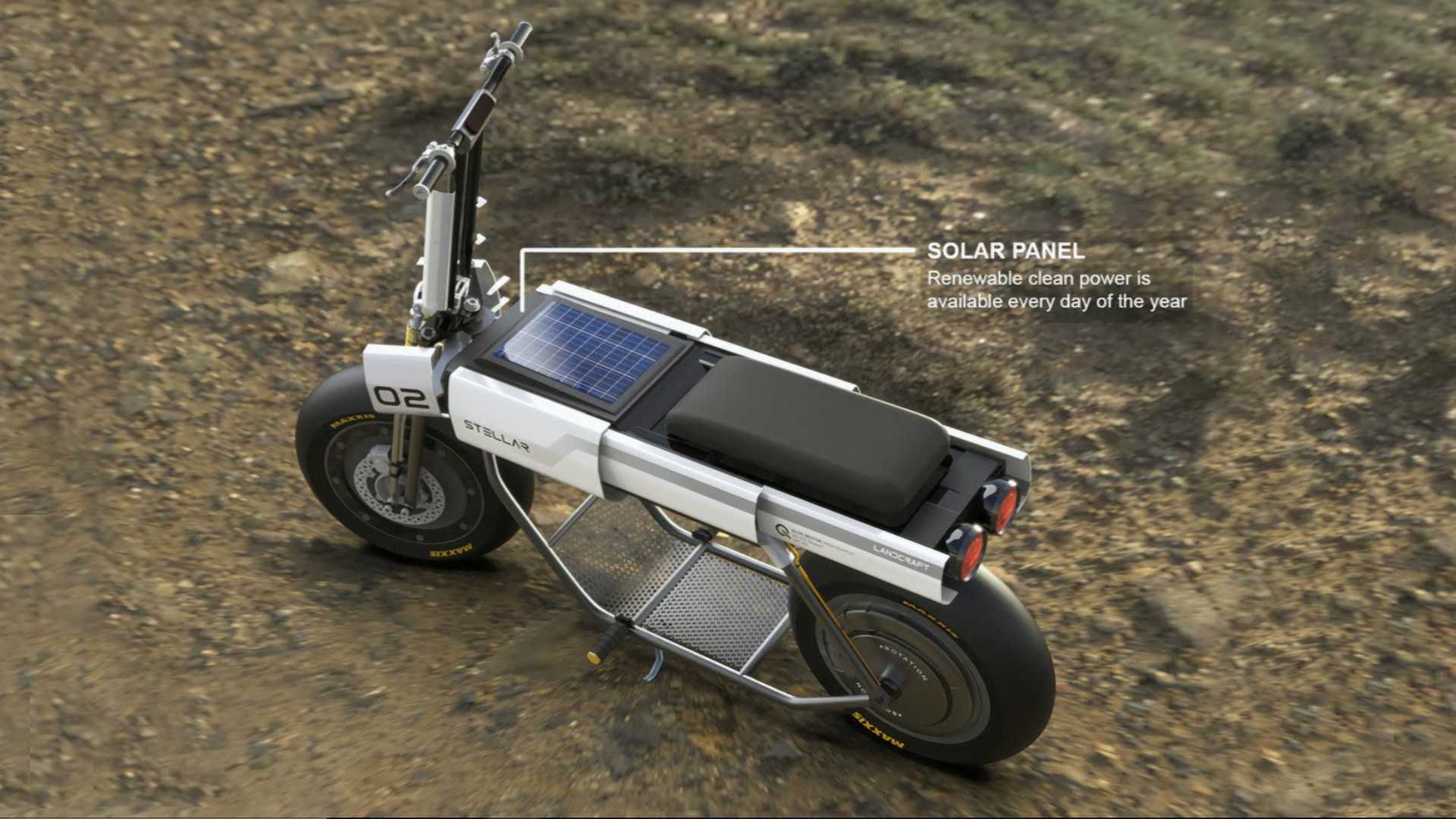 Stellar Landcraft Scooter Solar
