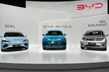 El fabricante chino BYD llega a Europa con cinco modelos eléctricos