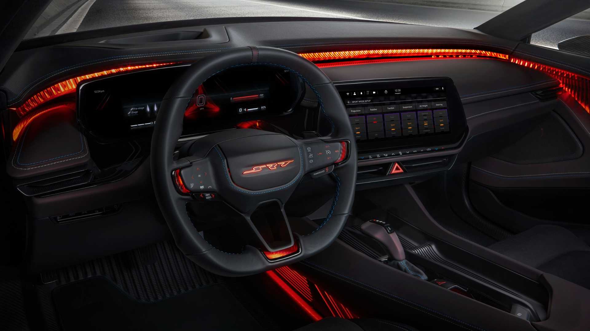 Dodge Charger Daytona Srt Concept Interior View