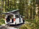 Opel presenta su nueva furgoneta camper eléctrica «Crosscamp Flex»