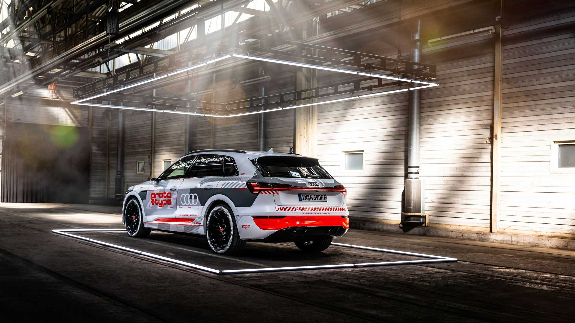 Audi E Tron 2023 Prototype Back