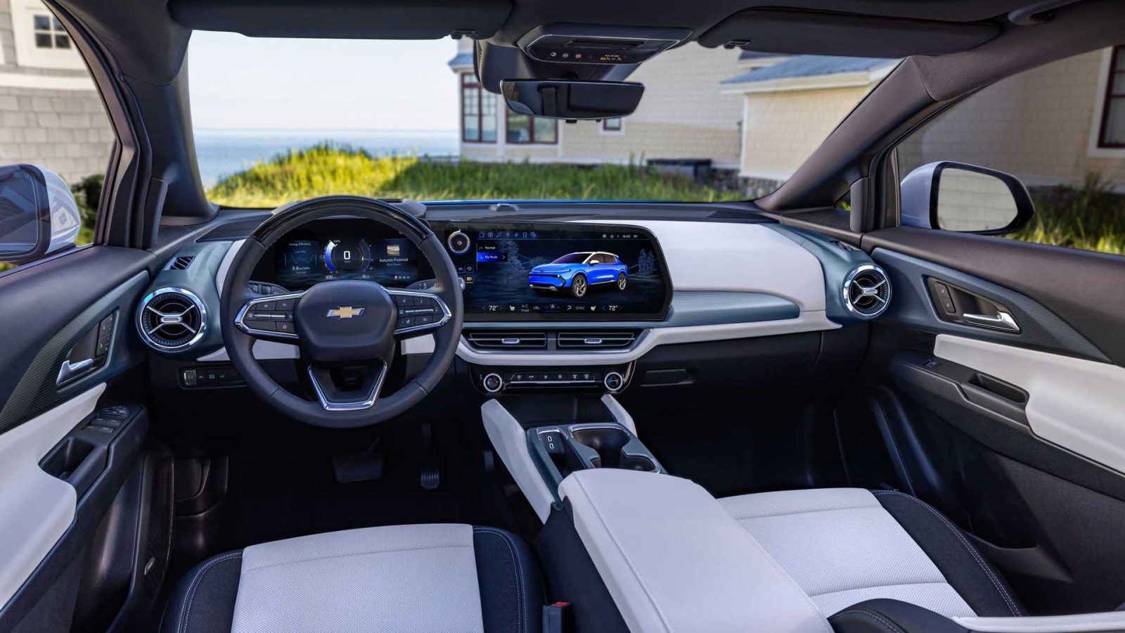 Chevrolet Equinox Ev 2024 Interior Driving ECO