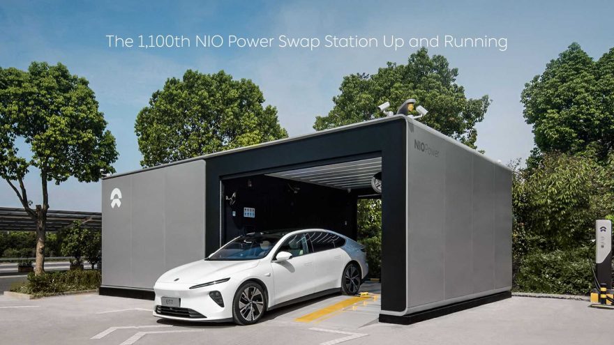 Nio Battery Swap Station Electric