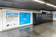 Esta es la metrolinera en Barcelona para cargar los patinetes con la energía del metro