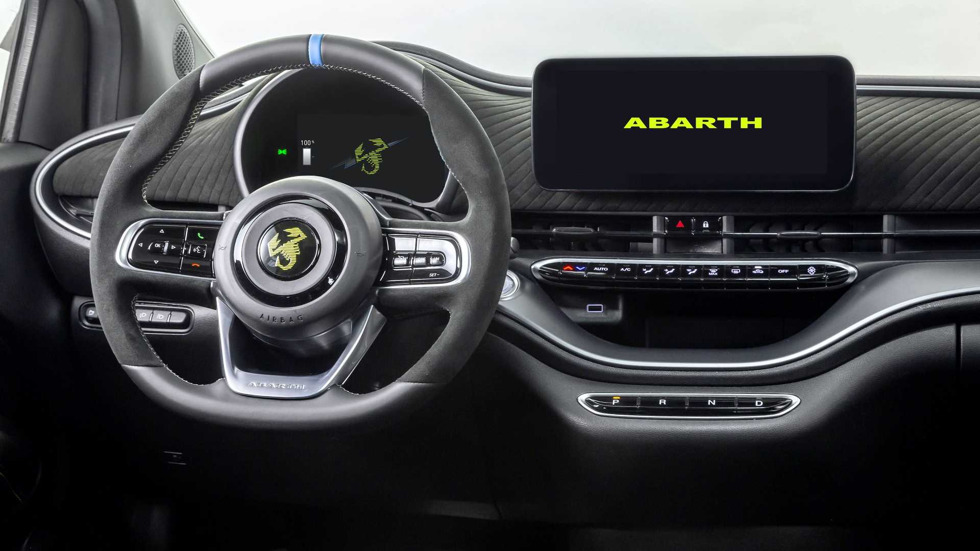 Fiat 500e Abarth Ev 2023 Interior